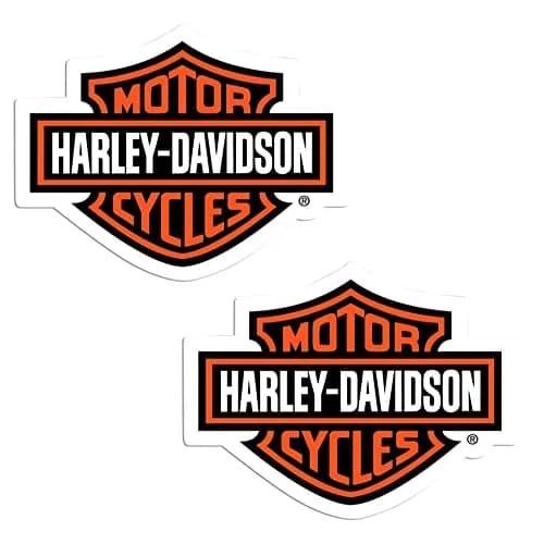 CHROMA Harley Davidson Bar and Shield Decal 3" x 8" | Official Licensed Vinyl Sticker (70-120 chars) thumbnail 1