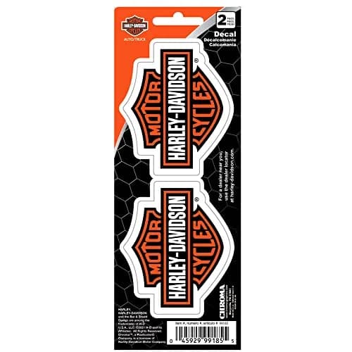 CHROMA Harley Davidson Bar and Shield Decal 3" x 8" | Official Licensed Vinyl Sticker (70-120 chars) thumbnail 2