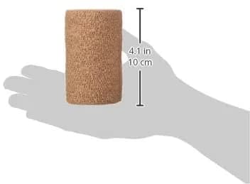 Coban 3M Self-Adherent Wrap 1584 Tan 4 in. x 5 yd. | Sticks to Itself for Secure Bandaging thumbnail 2