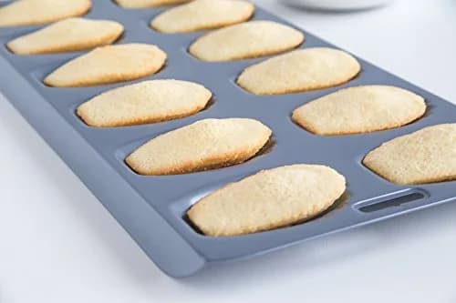Fox Run Non-Stick Madeleine Pan, Carbon Steel, 12-Cup | Shell-Shaped Baking Mold for French Madeleines thumbnail 7