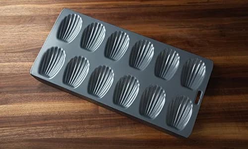 Fox Run Non-Stick Madeleine Pan, Carbon Steel, 12-Cup | Shell-Shaped Baking Mold for French Madeleines thumbnail 8