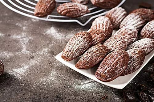 Fox Run Non-Stick Madeleine Pan, Carbon Steel, 12-Cup | Shell-Shaped Baking Mold for French Madeleines thumbnail 3