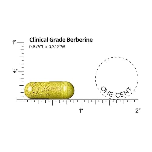 Dr. Whitaker Clinical Grade Berberine Supplement 1500 mg (90 Capsules) thumbnail 2