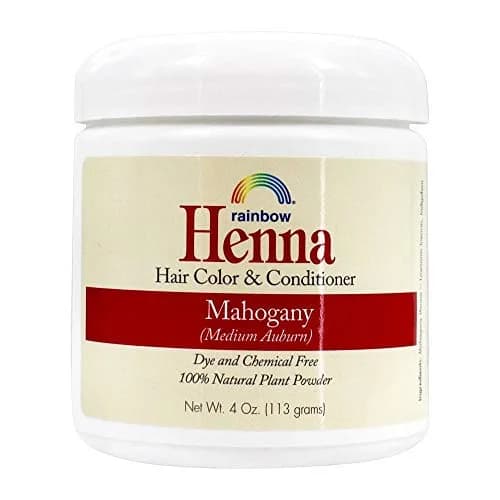 Rainbow Research Henna Hair Color and Conditioner Persian Mahogany Medium Auburn 118ml (4 Oz) | 100% Botanical Hair Color & Conditioner thumbnail 1