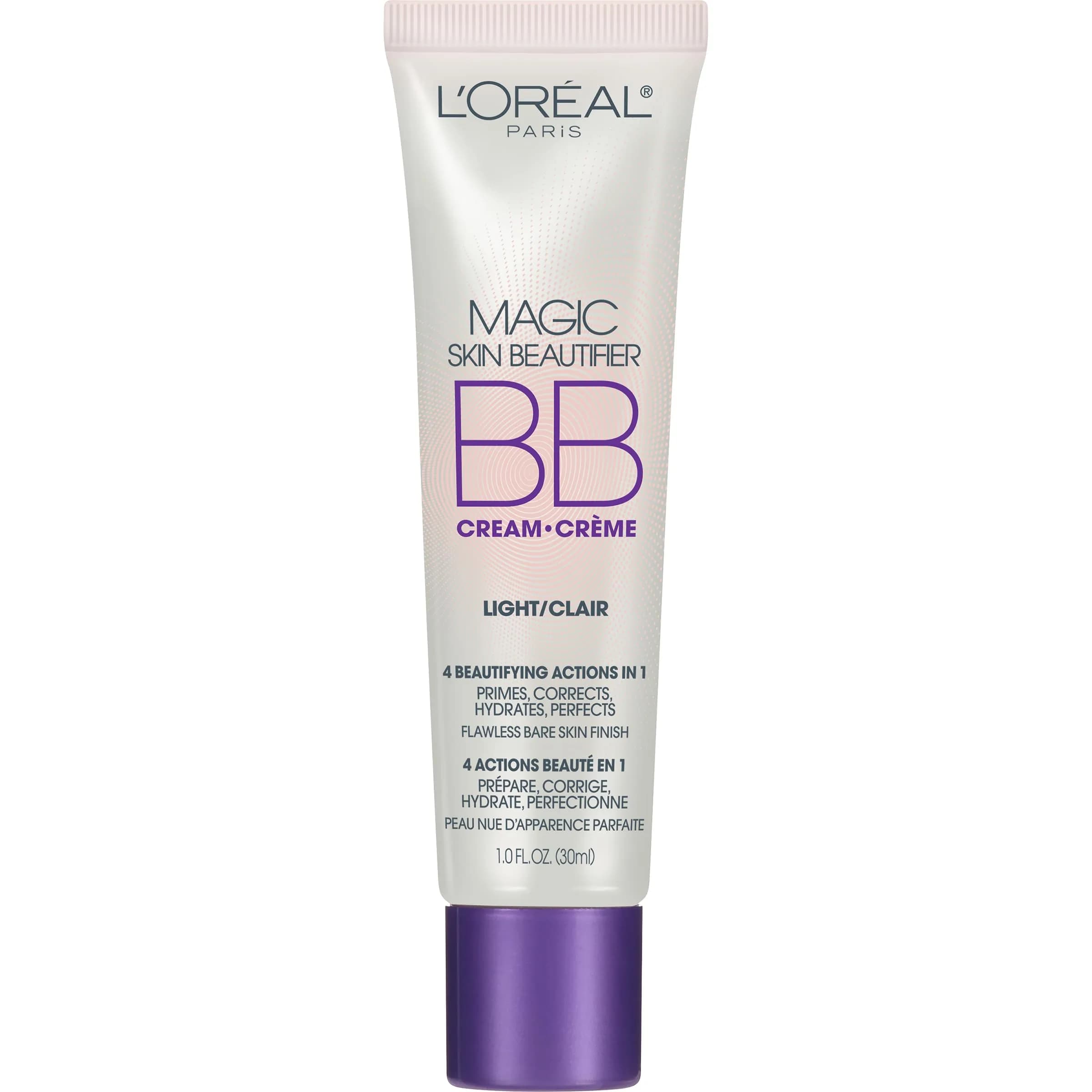 L'Oréal Paris Magic BB Cream Skin Beautifier 29.57 ml (1 fl oz) | Color Changing Foundation for All Skin Tones