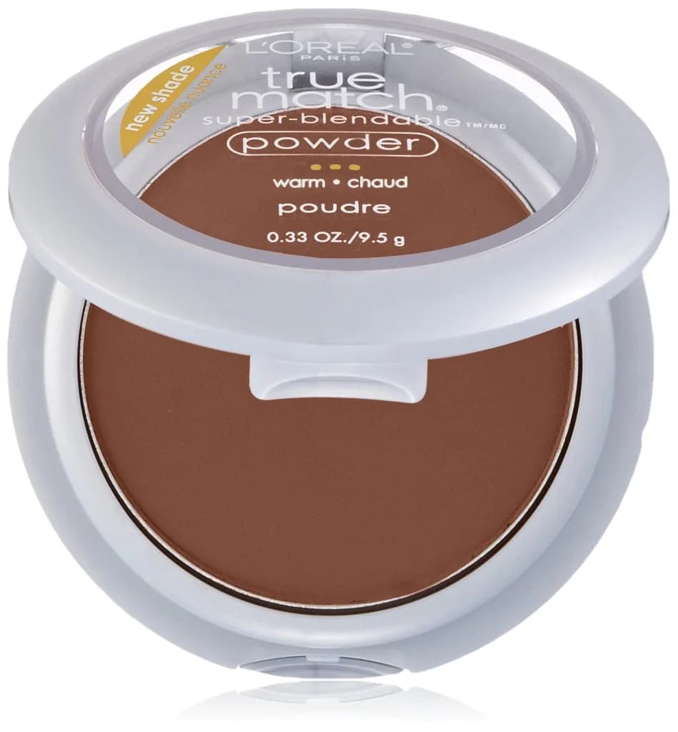 L'Oreal Paris True Match Super Blendable Powder Foundation - Deep Golden, 0.33 oz - main product image
