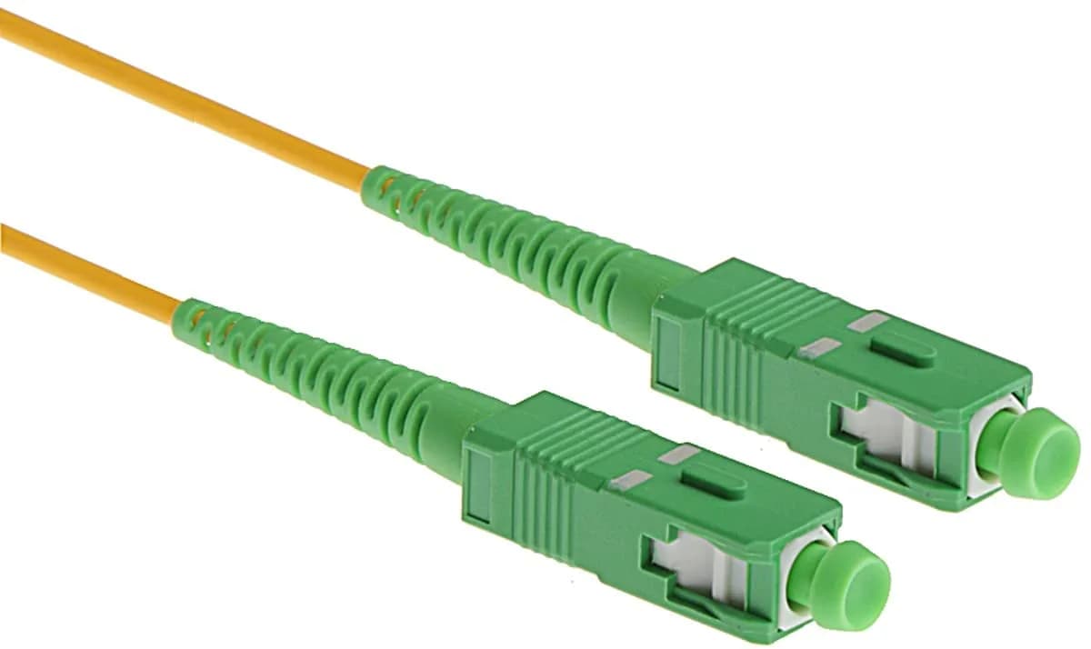 Ultra Spec Cables 15M (50 Feet) Singlemode Fiber Optic Cable SC/APC to SC/APC | High-Quality Network Extension - view 2