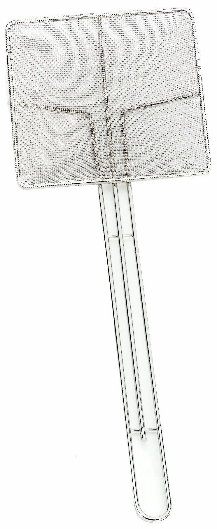 Crestware 7-Inch Square Screen Mesh Skimmer | Heavy Duty Commercial Food Strainer