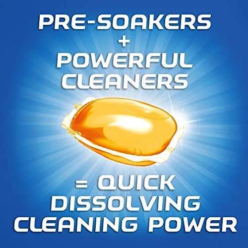 Finish Orange Scent Gelpacs Dishwasher Detergent Pods 84 Count | Fights Grease & Dried-On Food thumbnail 4