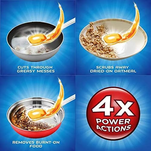 Finish Orange Scent Gelpacs Dishwasher Detergent Pods 84 Count | Fights Grease & Dried-On Food thumbnail 2