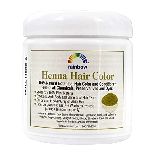 Rainbow Research Henna Hair Color Conditioner Persian Black Deep Ebony 118ml (4 Ounce) | 100% Botanical Hair Dye thumbnail 3