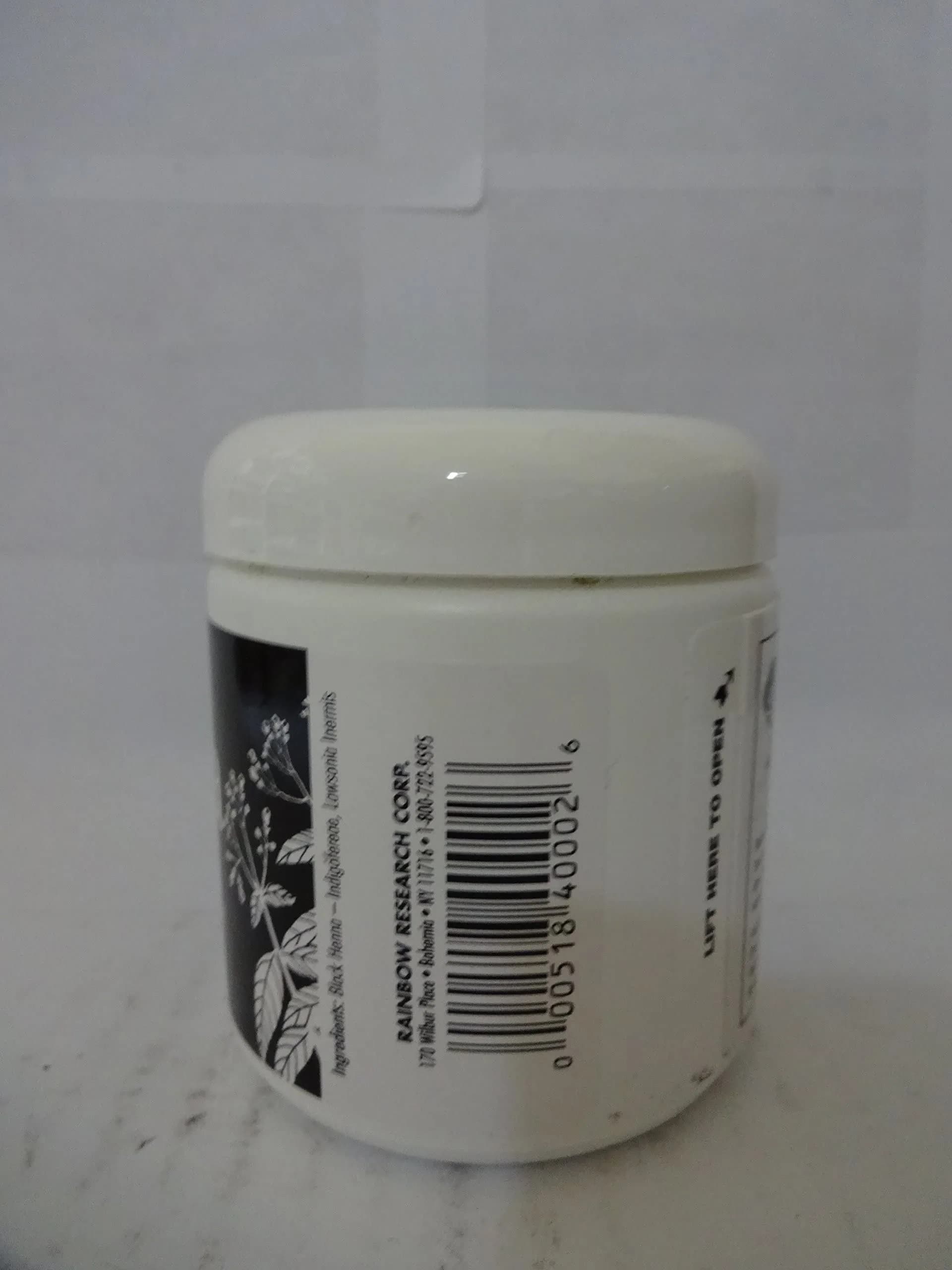 Rainbow Research Henna Hair Color Conditioner Persian Black Deep Ebony 118ml (4 Ounce) | 100% Botanical Hair Dye - view 4