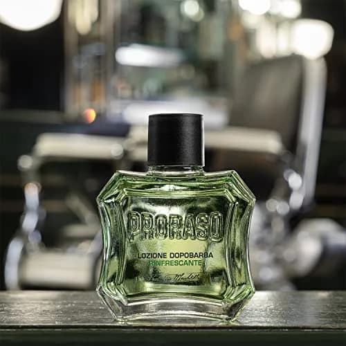 Proraso After Shave Lotion Eucalyptus & Menthol Refreshing Splash 100ml (3.4 Fl Oz) | Calms Skin Post-Shave thumbnail 5