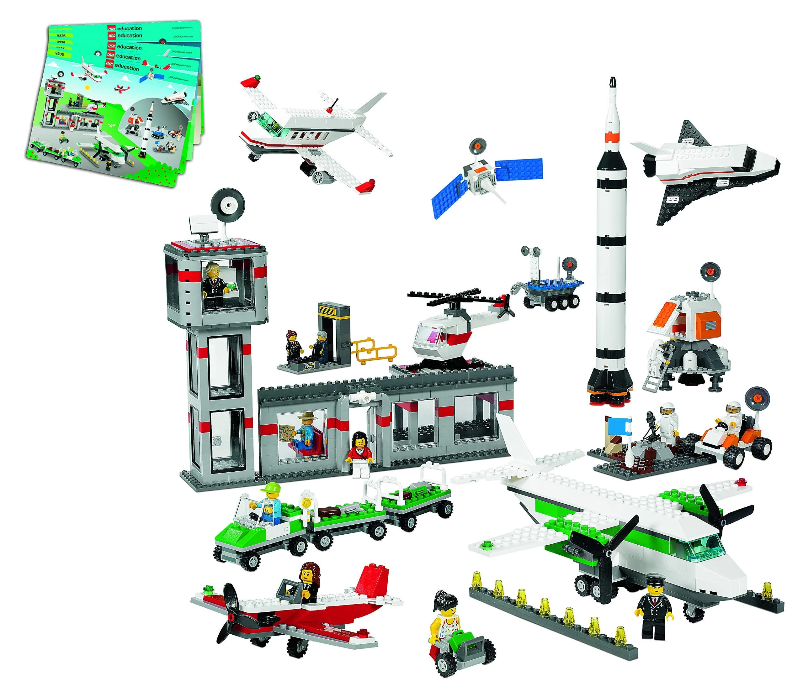 LEGO Space & Airport Set 9335 | 1176 Piece Educational Toy for Kids 4+