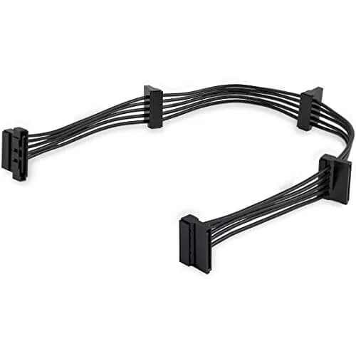 StarTech.com SATA Power Splitter Adapter Cable 400mm | 1-to-4 SATA Power Receptacles thumbnail 1