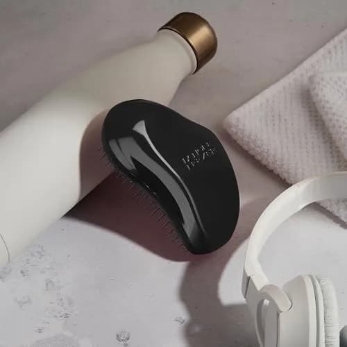 Tangle Teezer Original Detangler Brush for All Hair Types, Panther Black | Detangles Wet or Dry Hair thumbnail 5