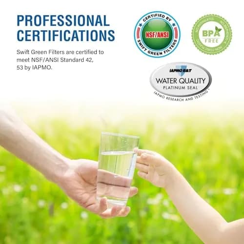 Swift Green Filters SGF-M9 Replacement Water Filter 2 Pack | NSF Certified, Made in USA thumbnail 3
