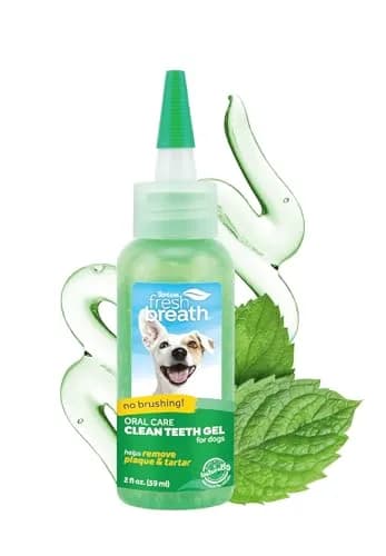 TropiClean Clean Teeth Gel for Dogs | Dog Dental Care | Breath Freshener | 59ml (2 Fl Oz) | Supports Oral Health thumbnail 1