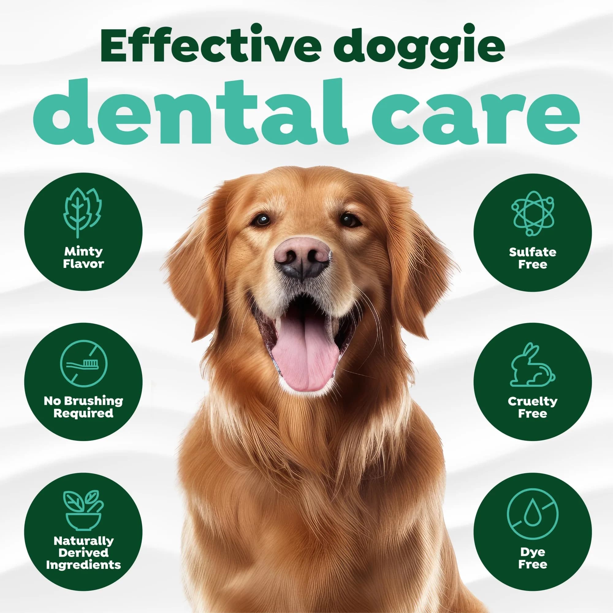 TropiClean Clean Teeth Gel for Dogs | Dog Dental Care | Breath Freshener | 59ml (2 Fl Oz) | Supports Oral Health - view 4
