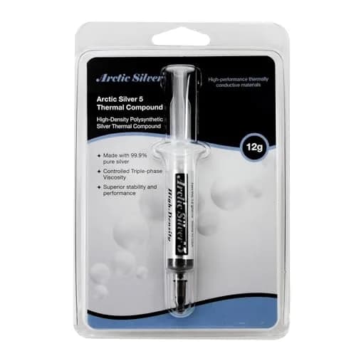 Arctic Tumblers Silver 12g Thermal Compound | High Density Polysynthetic Silver thumbnail 2