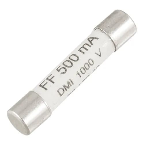 uxcell 6.3 x 32mm Ceramic Fuse 1000V 500mA | Fast Blow Protection thumbnail 1