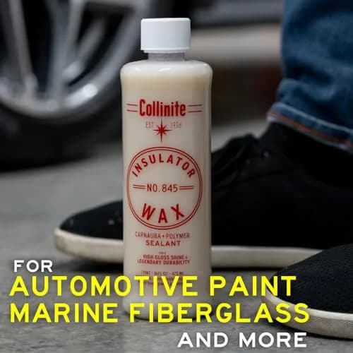 Collinite 845 Insulator Wax - Carnauba+Polymer Sealant, High Gloss, Durable Beading & Long-Lasting Paint Protection (16 fl oz) Pack of 12 thumbnail 4