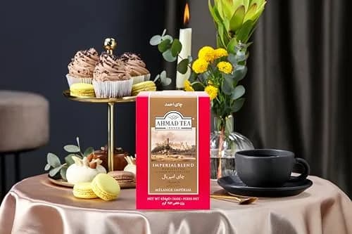 Ahmad Tea Loose Tea Packet, Imperial Blend, 454g | Zesty citrus twist, award-winning flavor, imported from Malawi & Kenya thumbnail 2