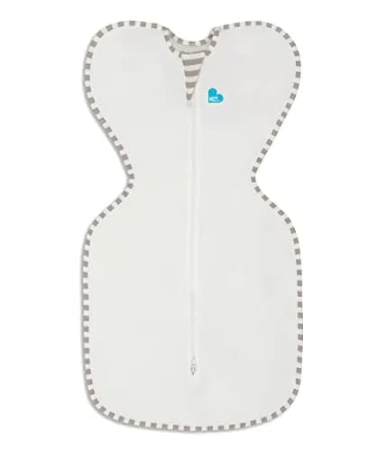 Love to Dream Swaddle Up Organic Baby Sleep Sack | 1.0 TOG, 68cm (27 in), Cream thumbnail 2