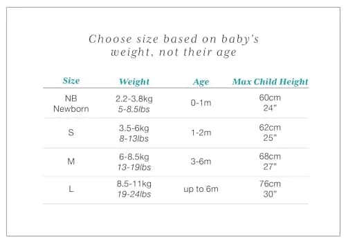 Love to Dream Swaddle Up Organic Baby Sleep Sack | 1.0 TOG, 68cm (27 in), Cream thumbnail 3