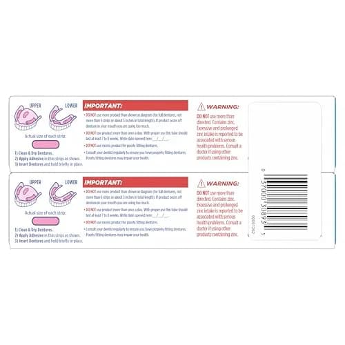Fixodent Complete Original Denture Adhesive Cream 4.8 oz (142 ml) | Strong All-Day Hold thumbnail 7