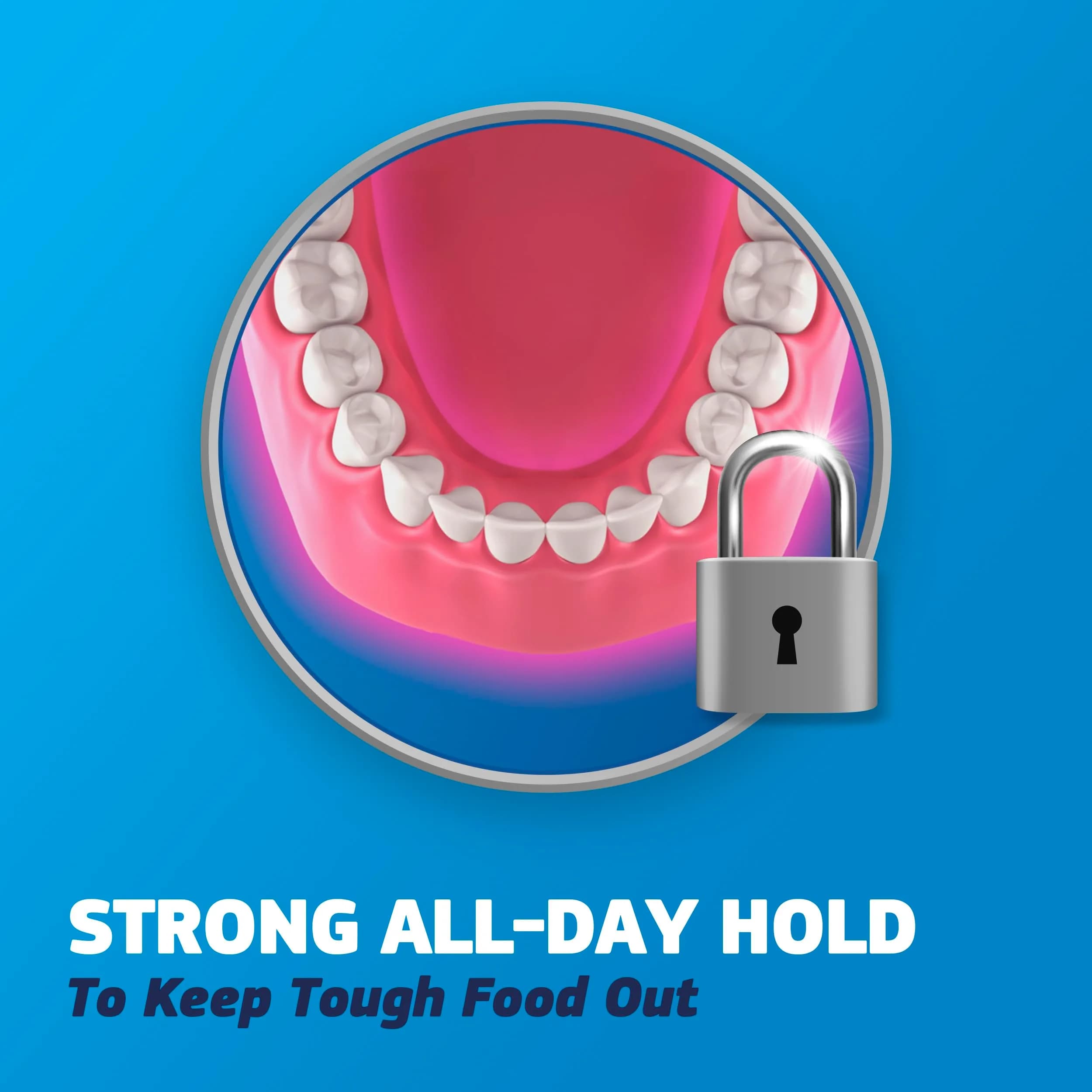 Fixodent Complete Original Denture Adhesive Cream 4.8 oz (142 ml) | Strong All-Day Hold - view 2