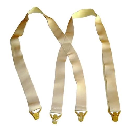 Hold-Up Tan XL 1.5-Inch X-Back Under-Ups Suspenders with Gripper Clasps | product 11e8ac40 thumbnail 1