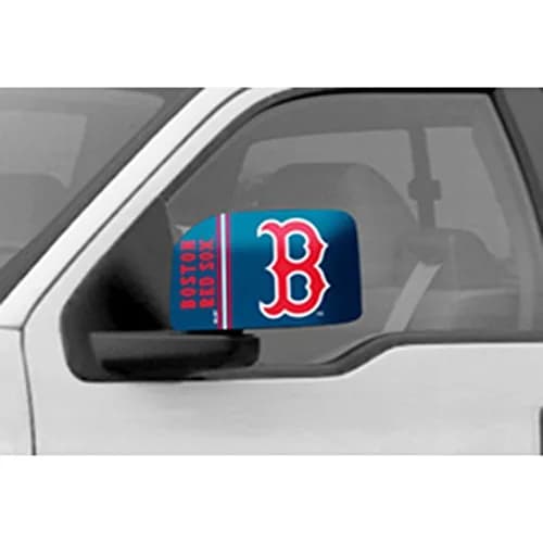 FANMATS MLB Boston Red Sox Mirror Cover Large | Tailgate & Game Day Accessory thumbnail 1