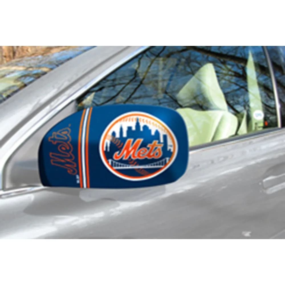 FANMATS MLB New York Mets Mirror Cover, Small | Officially licensed tailgating accessory