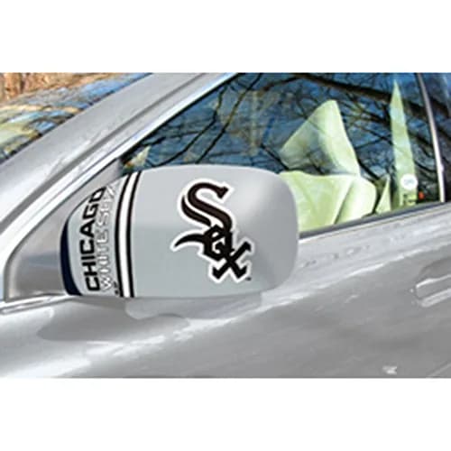 FANMATS MLB Chicago White Sox Mirror Cover, Small | Officially licensed tailgating accessory thumbnail 1