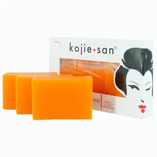 Kojie San Orange Whitening Soap 65g (2.29 oz) Bar | Skin Whitening & Dark Spot Removal thumbnail 1