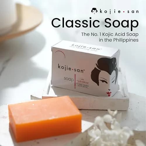 Kojie San Orange Whitening Soap 65g (2.29 oz) Bar | Skin Whitening & Dark Spot Removal thumbnail 3