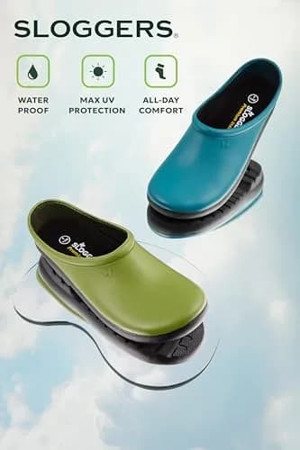 Sloggers Waterproof Everyday Clogs for Women – Traditional Clogs with Premium Comfort Support Insole (Size 10, Black) | Made in USA thumbnail 5