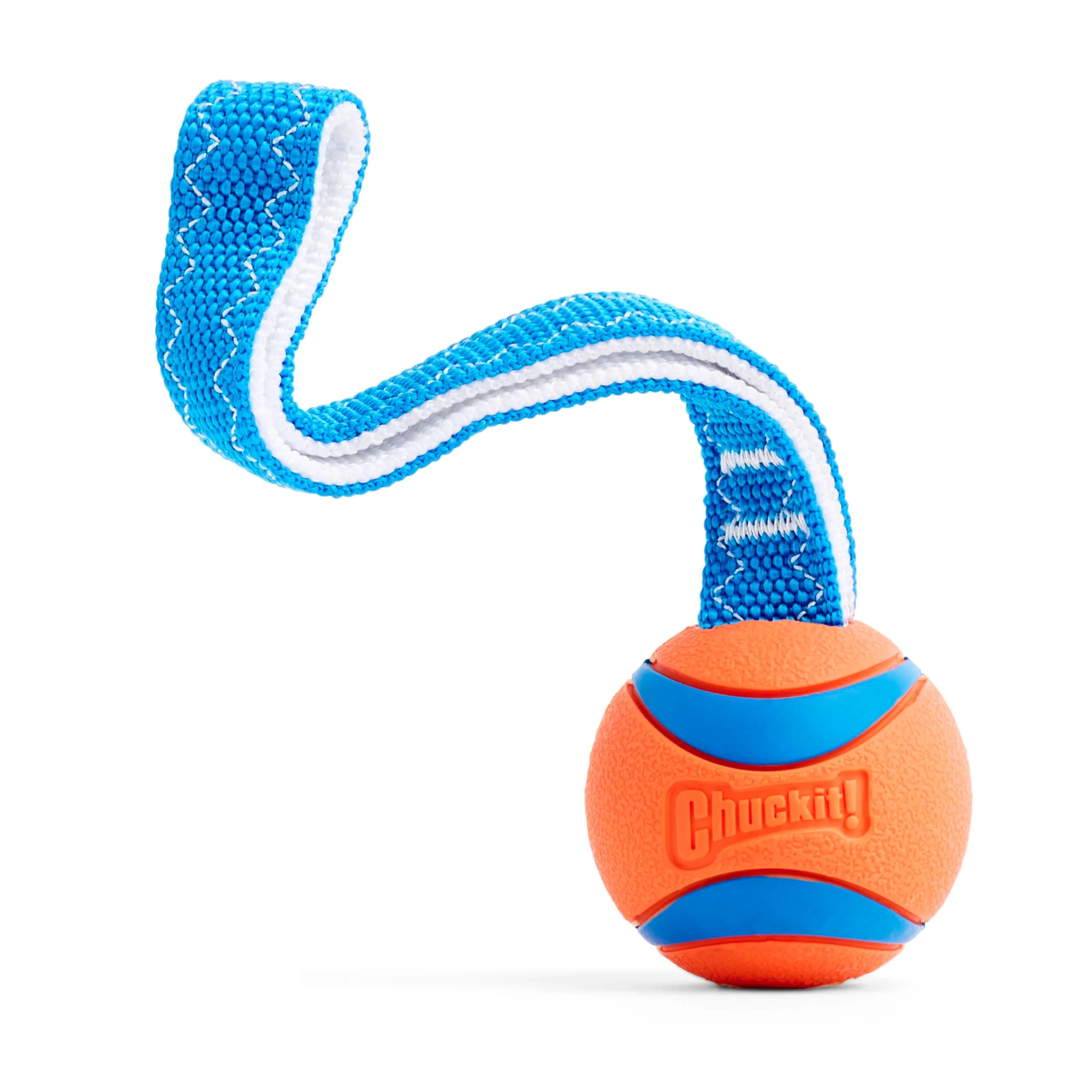 Chuckit! Ultra Tug Dog Toy Medium 2.5" (6.4 cm) | Durable Fetch & Tug Ball for Dogs 20-60lbs