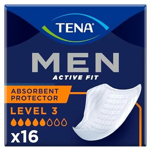TENA Men Level 3 Protective Underwear 16 Count (Pack of 1) | High Absorbency for Men thumbnail 1