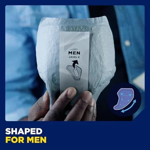 TENA Men Level 3 Protective Underwear 16 Count (Pack of 1) | High Absorbency for Men thumbnail 5