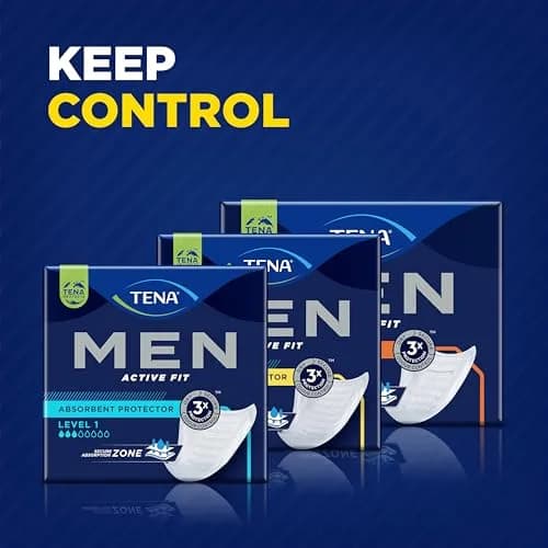TENA Men Level 3 Protective Underwear 16 Count (Pack of 1) | High Absorbency for Men thumbnail 8