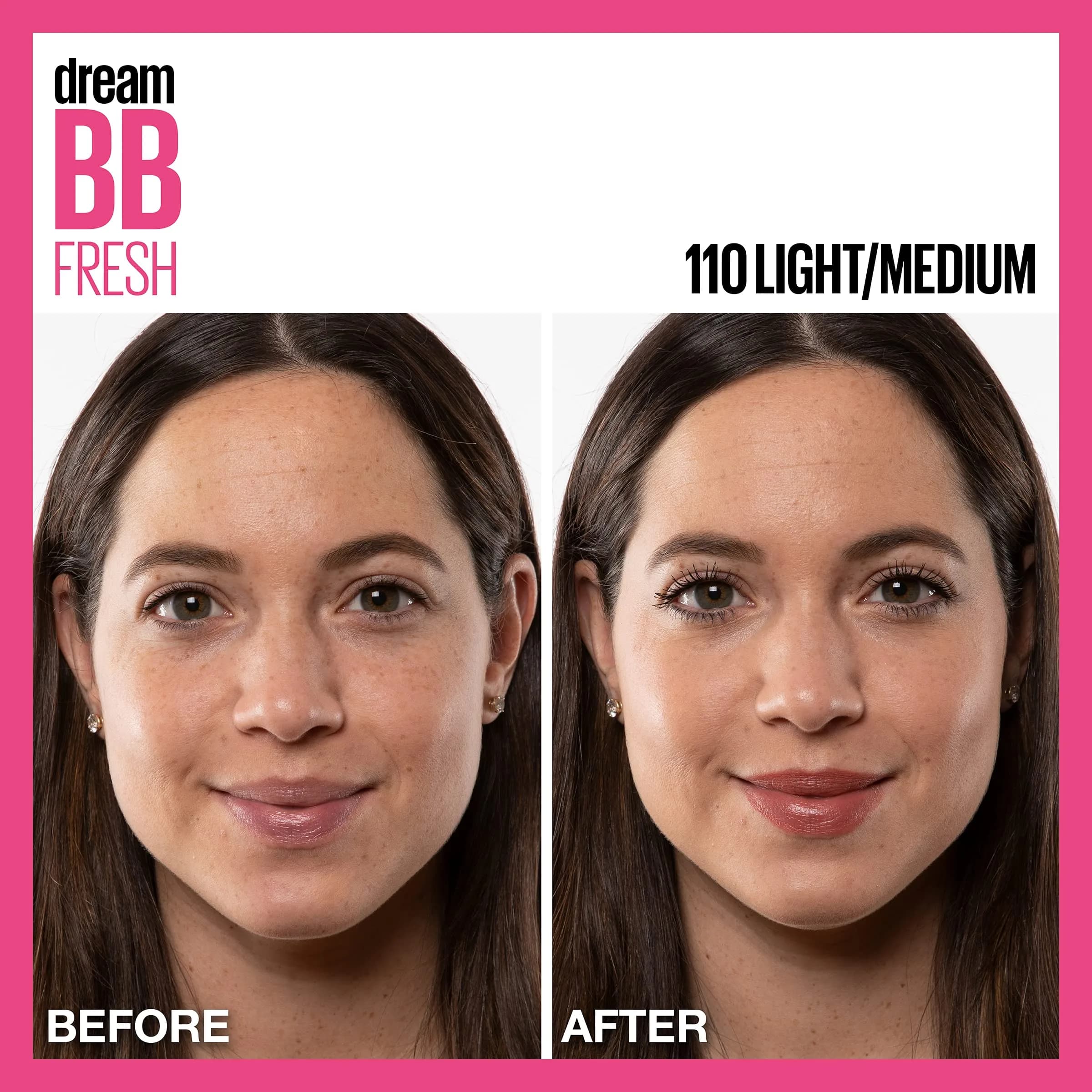 Maybelline Dream Fresh BB Cream SPF 30 Light/Medium | 29.57ml (1 Fl Oz) Oil-Free Hydrating Beauty Balm - view 5
