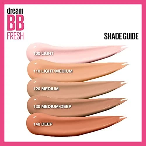 Maybelline Dream Fresh BB Cream SPF 30 Light/Medium | 29.57ml (1 Fl Oz) Oil-Free Hydrating Beauty Balm thumbnail 7