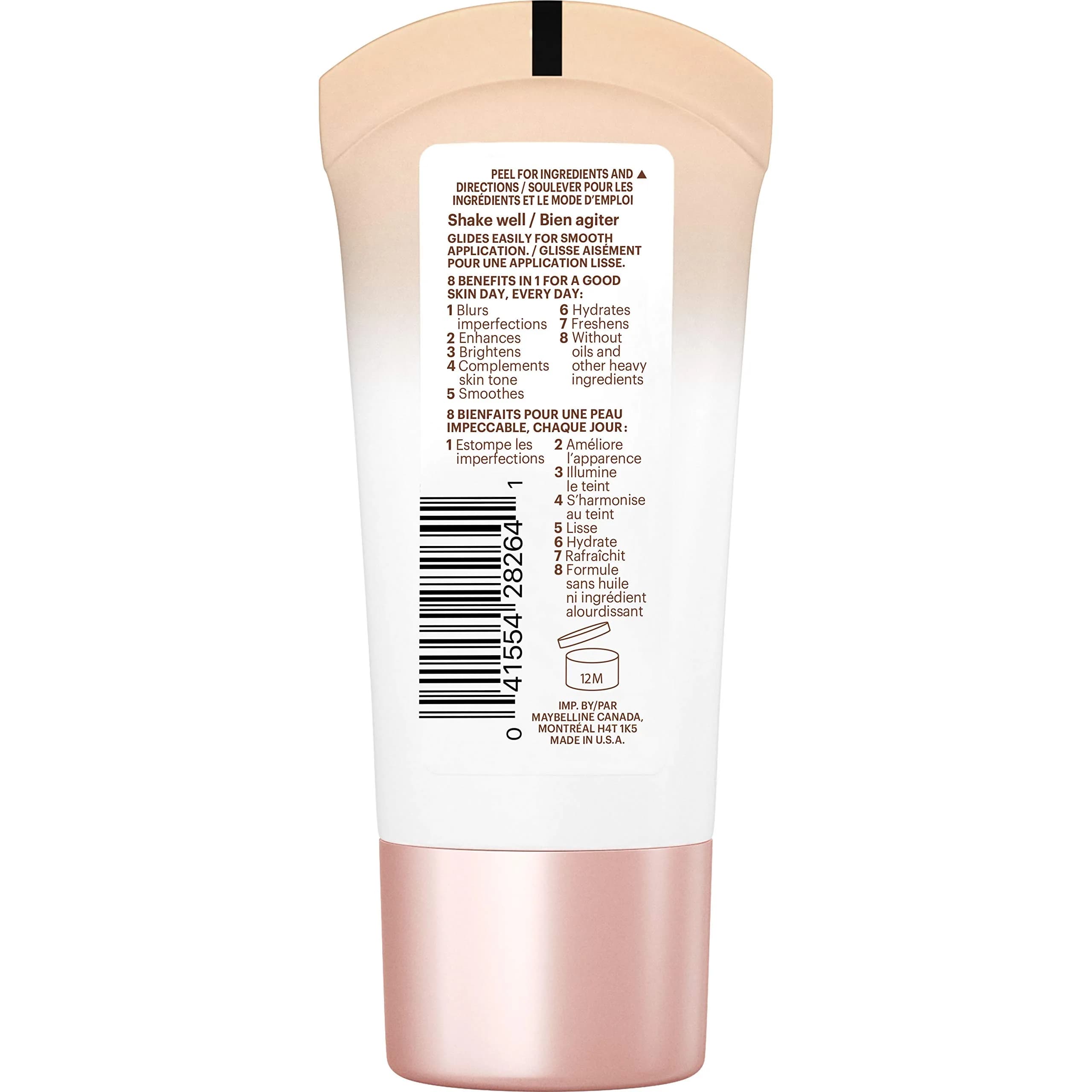 Maybelline Dream Fresh BB Cream SPF 30 Medium | 29.57 ml (1 Fl Oz) Hydrates, Brightens, Blurs Imperfections - view 6