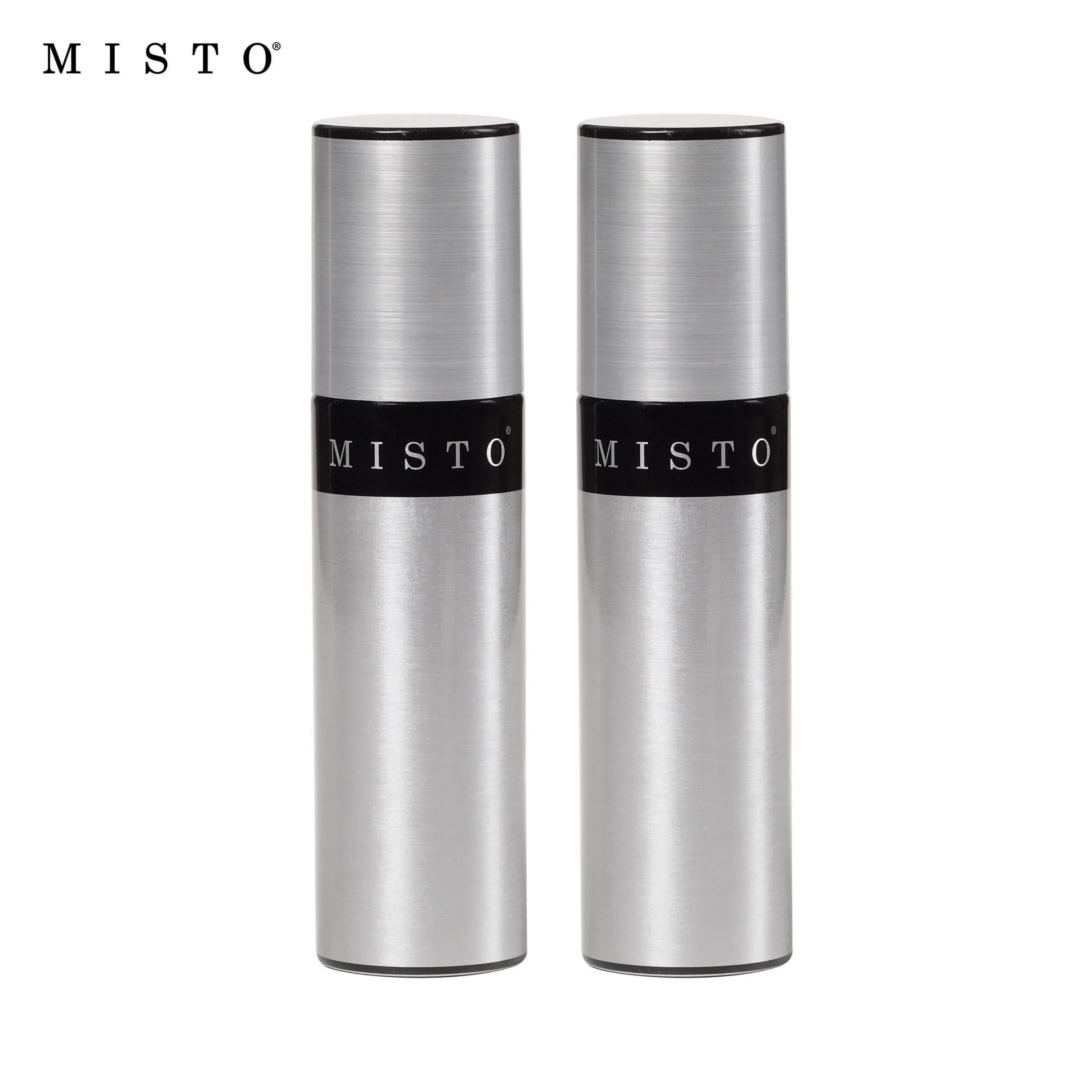 Misto Gourmet Olive Oil Sprayer Set of 2 Aluminum Bottles, 95ml (3.2 fl oz) Each | Even Mist for Healthy Cooking - view 7