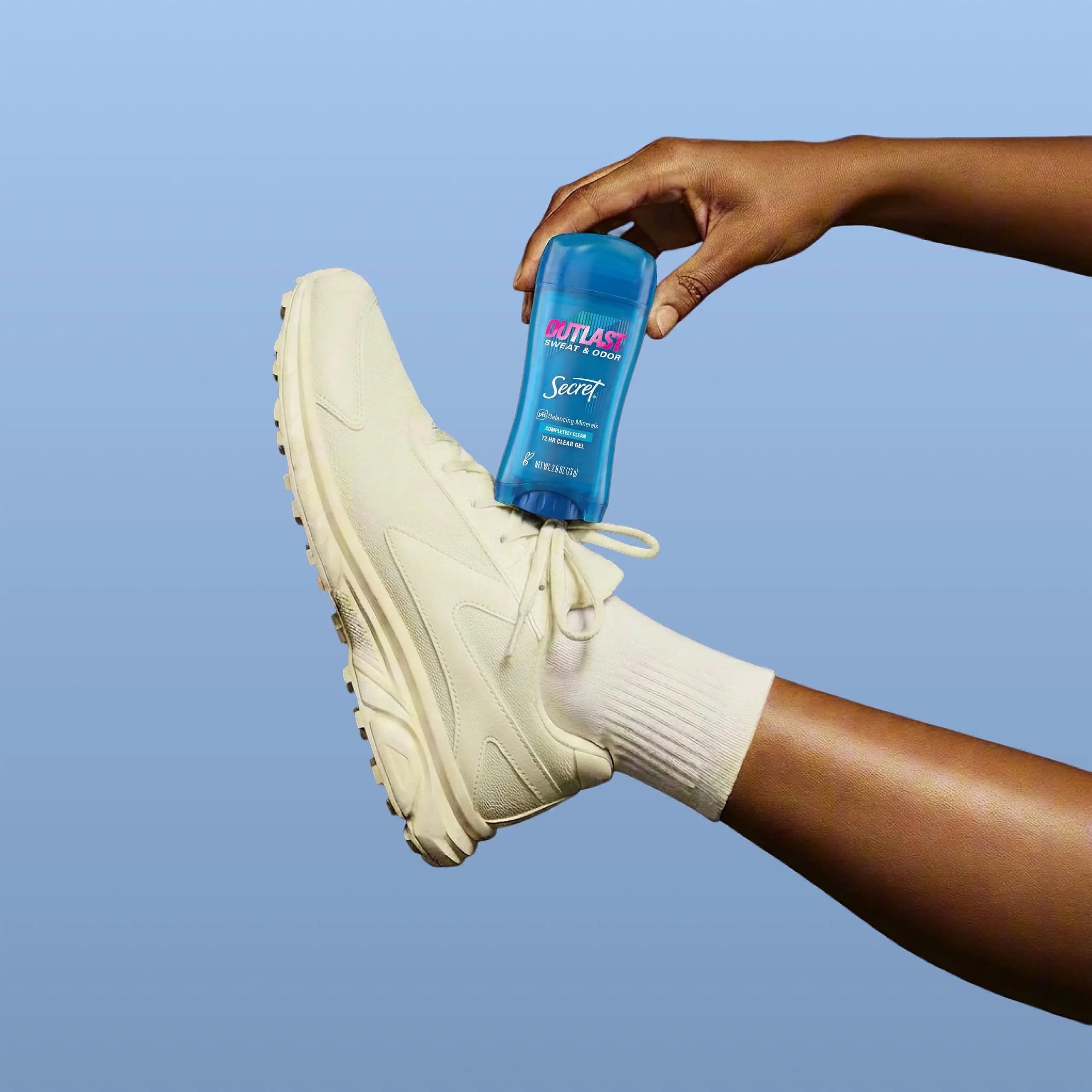 Secret Outlast Clear Gel Antiperspirant Deodorant for Women 5.2 oz (2.6 oz x 2) | 72-Hour Sweat & Odor Protection - view 8
