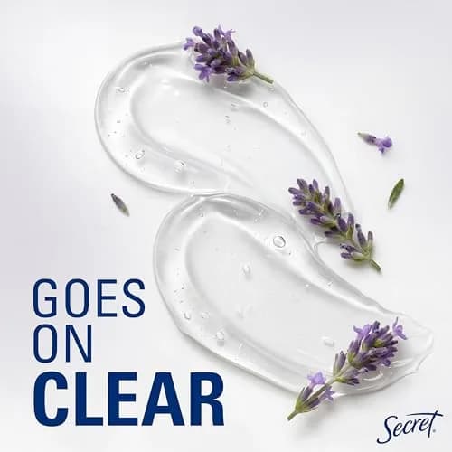 Secret Fresh Clear Gel Antiperspirant Deodorant for Women, 72hr Protection, 5.2 oz (Pack of 2) | pH Balancing Minerals thumbnail 4