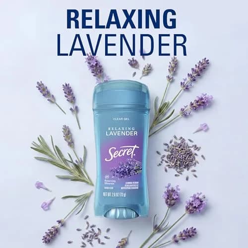 Secret Fresh Clear Gel Antiperspirant Deodorant for Women, 72hr Protection, 5.2 oz (Pack of 2) | pH Balancing Minerals thumbnail 8