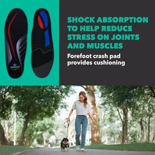 Spenco Total Support Max Shoe Insoles | Orthotic Arch Support for Over-Pronation & Shock Absorption (70-120 chars) thumbnail 6